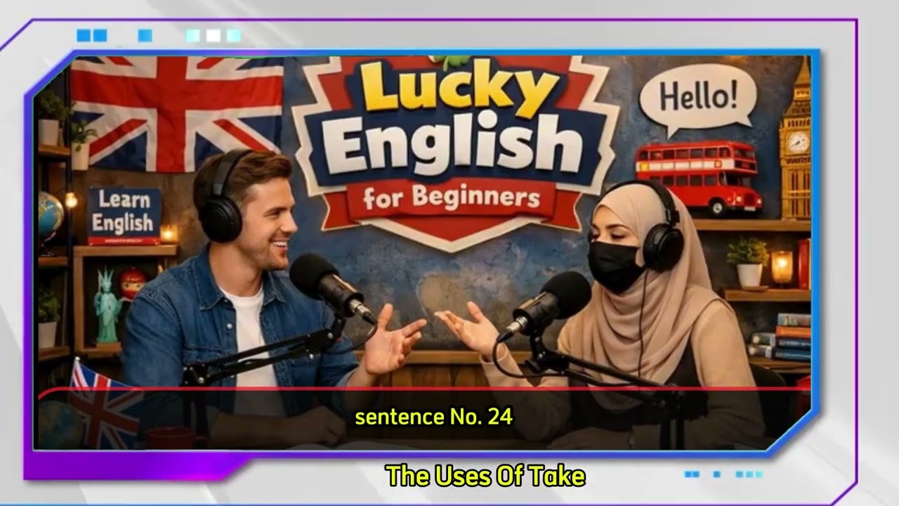 The Uses Of TAKE || Real English Conversation Podcast
