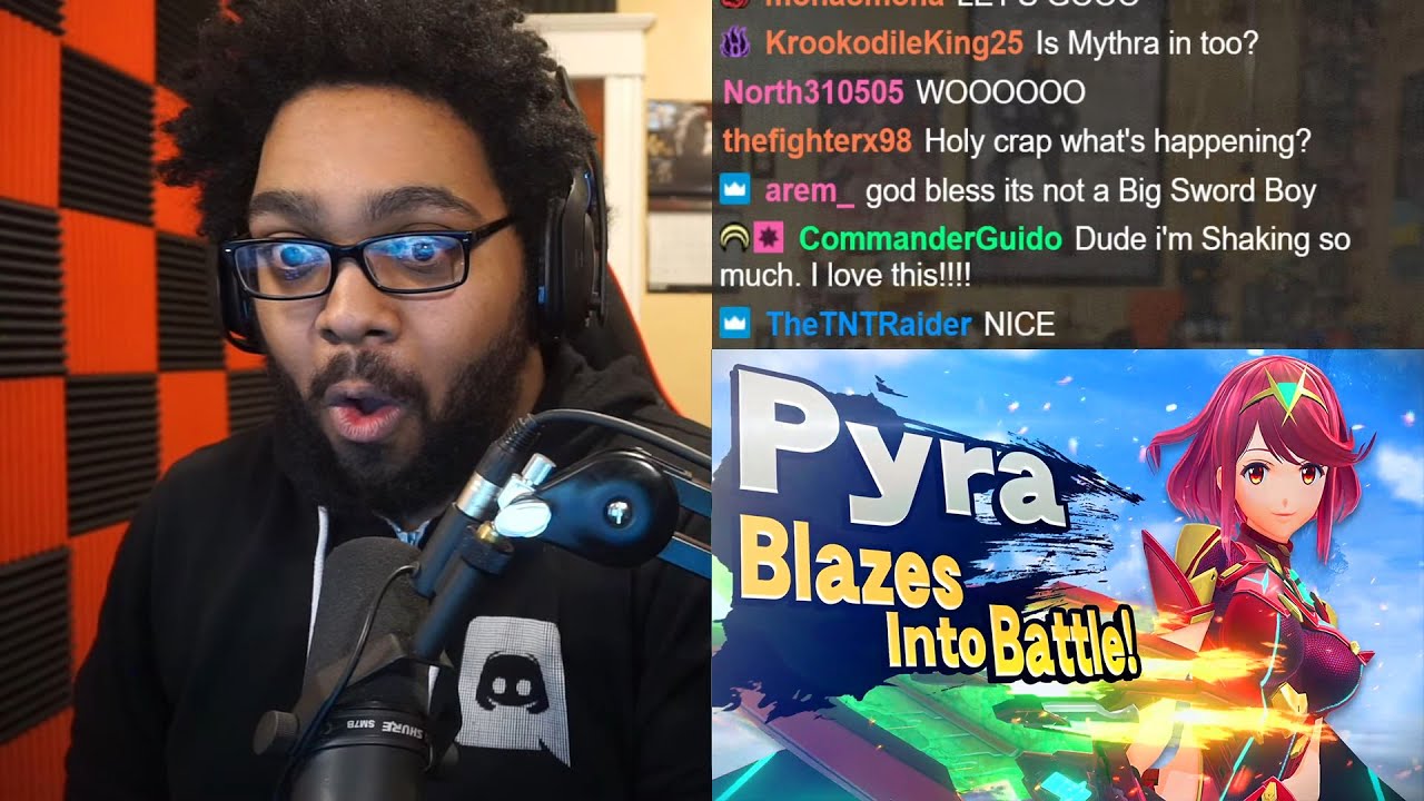 PYRA & MYTHRA IN SUPER SMASH BROS ULTIMATE REACTION!!!