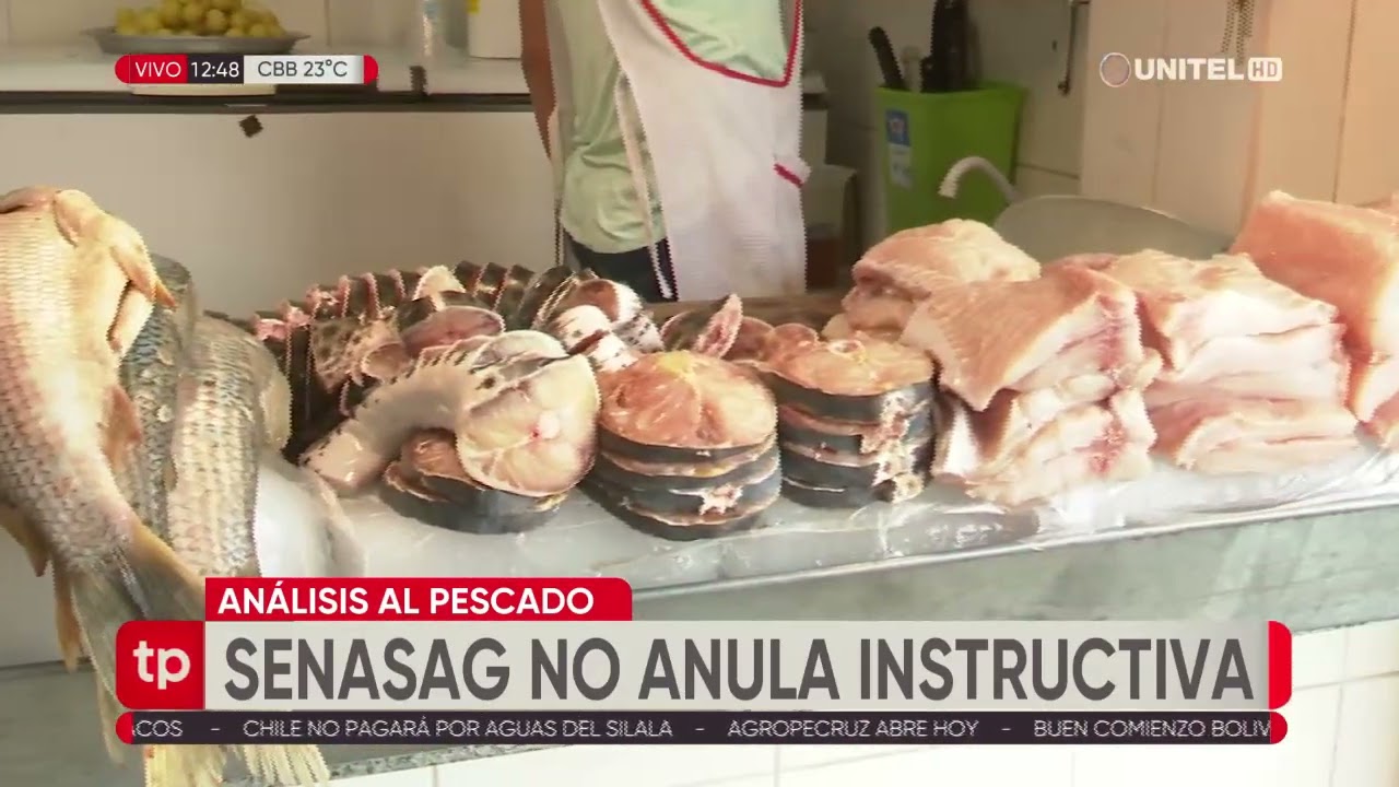 Senasag aclara que no dará marcha atrás en instructiva de análisis de pescados