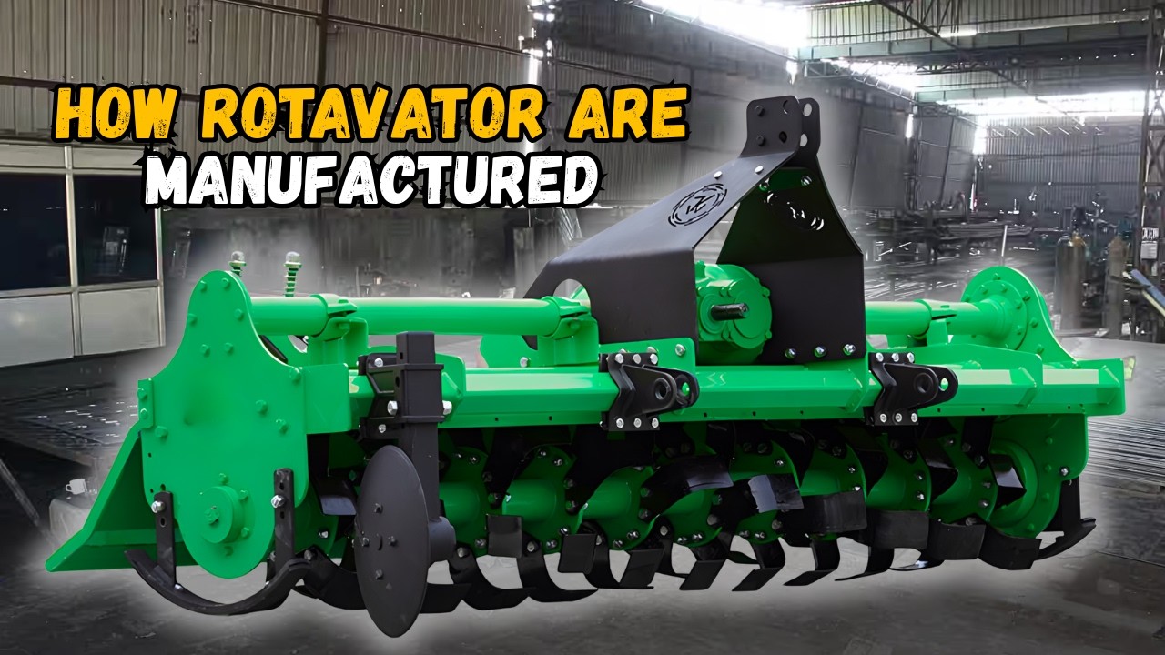How Rotavator are Manufactured in Factory from Scratch | How Tractor Rotary Tiller are Made