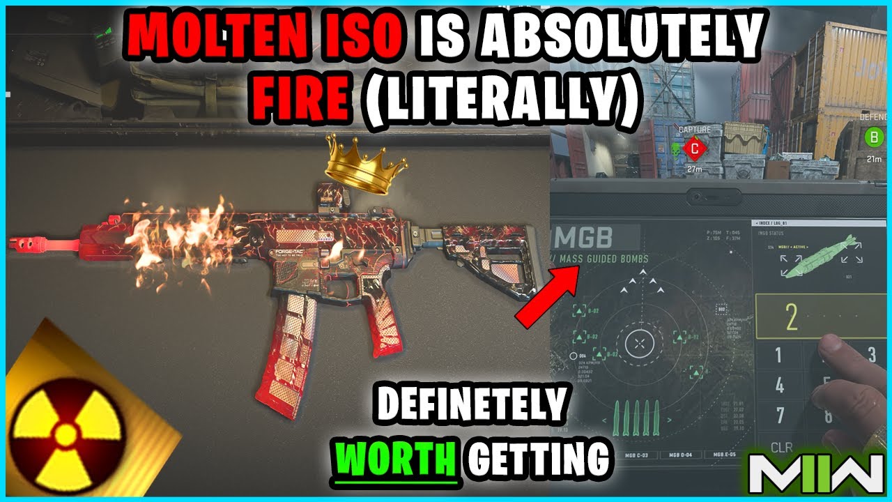 MELTING PEOPLE WITH THE ISO HEMLOCK (LIQUID HOT) BLUEPRINT IN MW2! | NUKE CLASS SETUP​