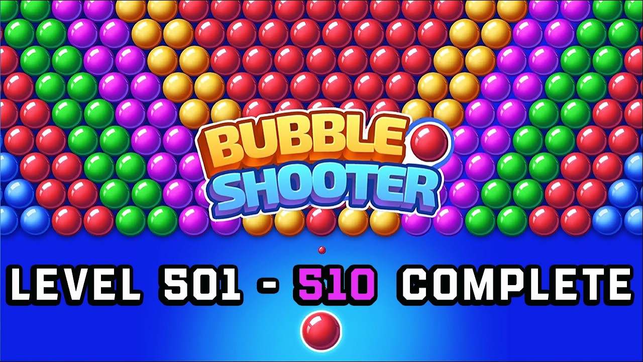 🎯 Bubble Shooter Level 501-510 | Perfect Aim & Full Walkthrough 💥 Bubble Shooter Gameplay | IVYGAMES