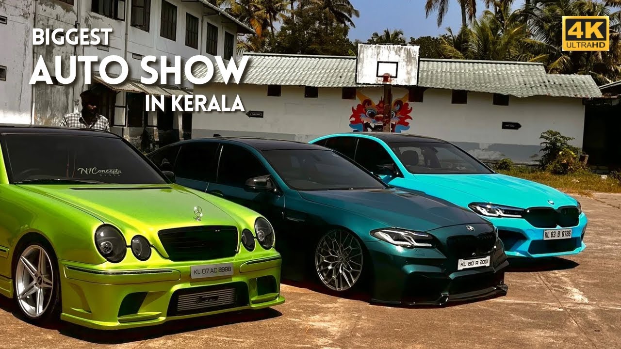 Auto show in Kerala 🥵💥 College auto show #kerala #modifiedcars #modifiedcarskerala #autoshow 