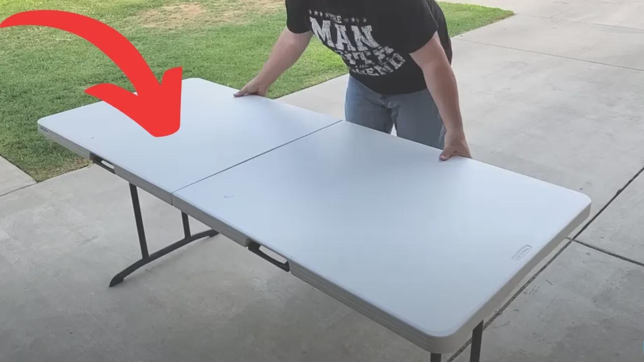 ¡Ingenioso truco para hacer una mesa plegable en tu comedor!