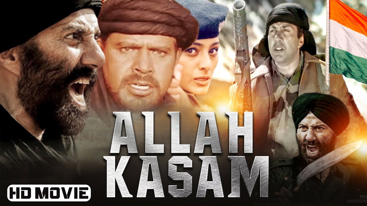 Republic Day Blockbuster Full Action Movie | Sunny Deol Latest Bollywood Movie Allah Kasam