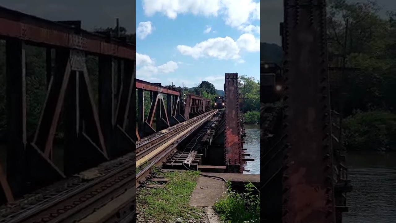Trem em Araquari SC sentido LFC Porto (2026) #trains #trensbrasil #railway #ferroviabrasileira #rumo