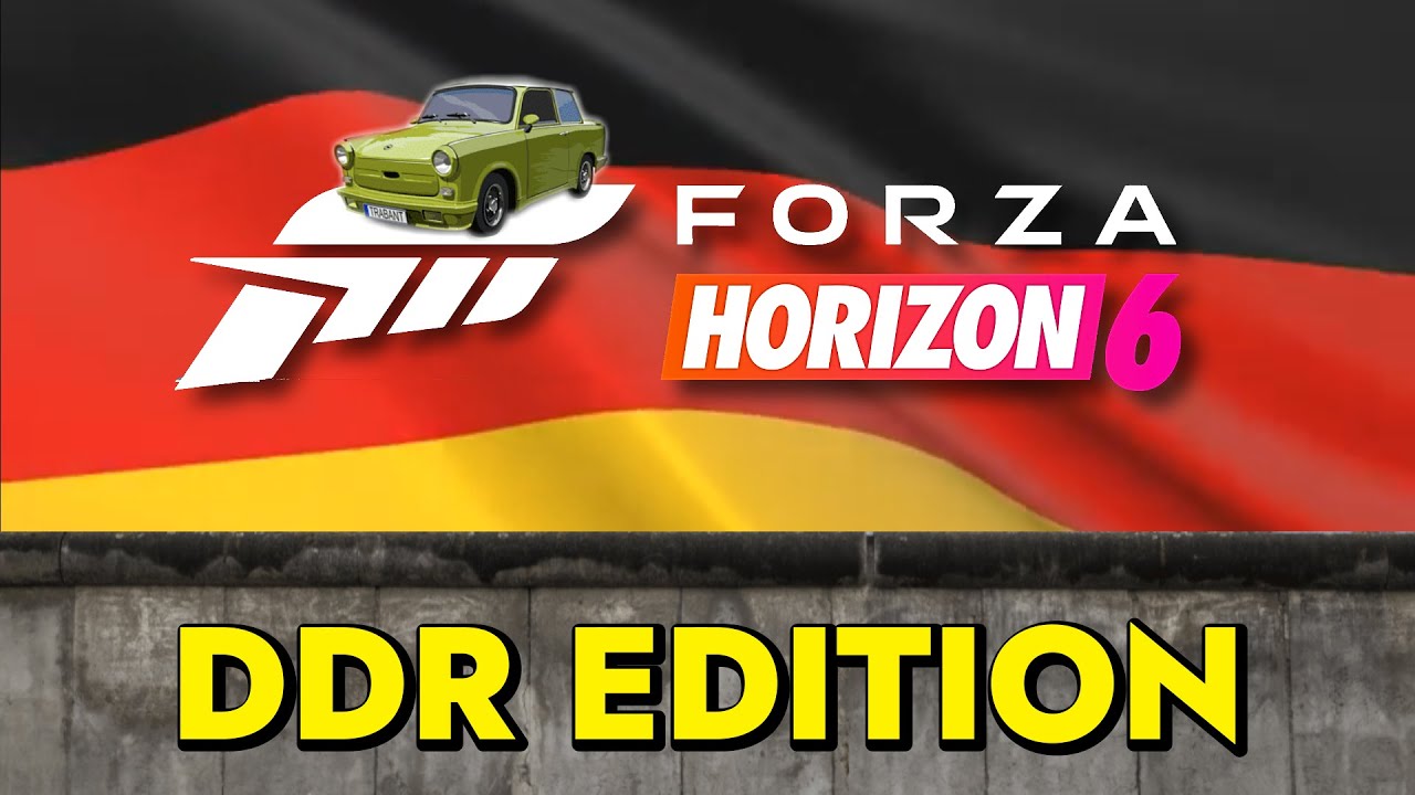 FORZA HORIZON 6 DDR Edition DLC (Parodie)