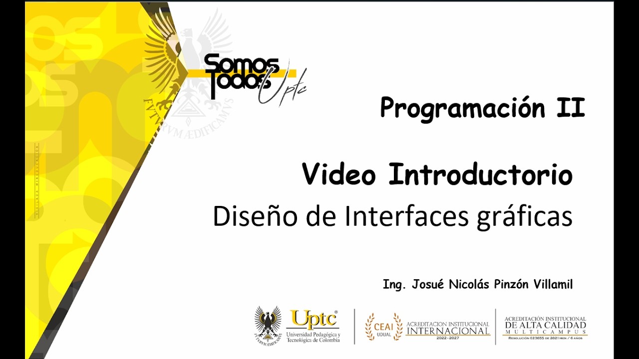 Programación II - UPTC Estudios a Distancia Tema 1