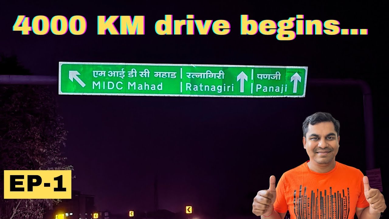 Fearless Night Drive: Mumbai to Goa on NH66 | Mumbai Goa Highway latest | Travidiction