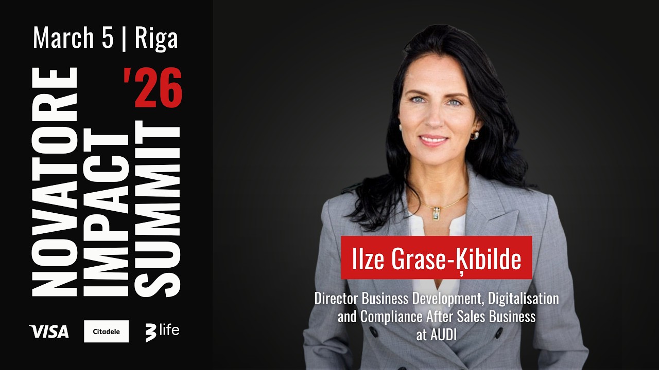 Ilze Grase Ķibilde – Power, scale and self discovery | Novatore Impact Summit 2026