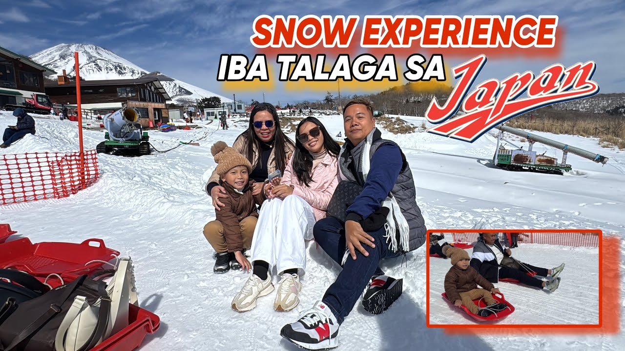SNOW EXPERIENCE!! IBA TALAGA SA JAPAN!!