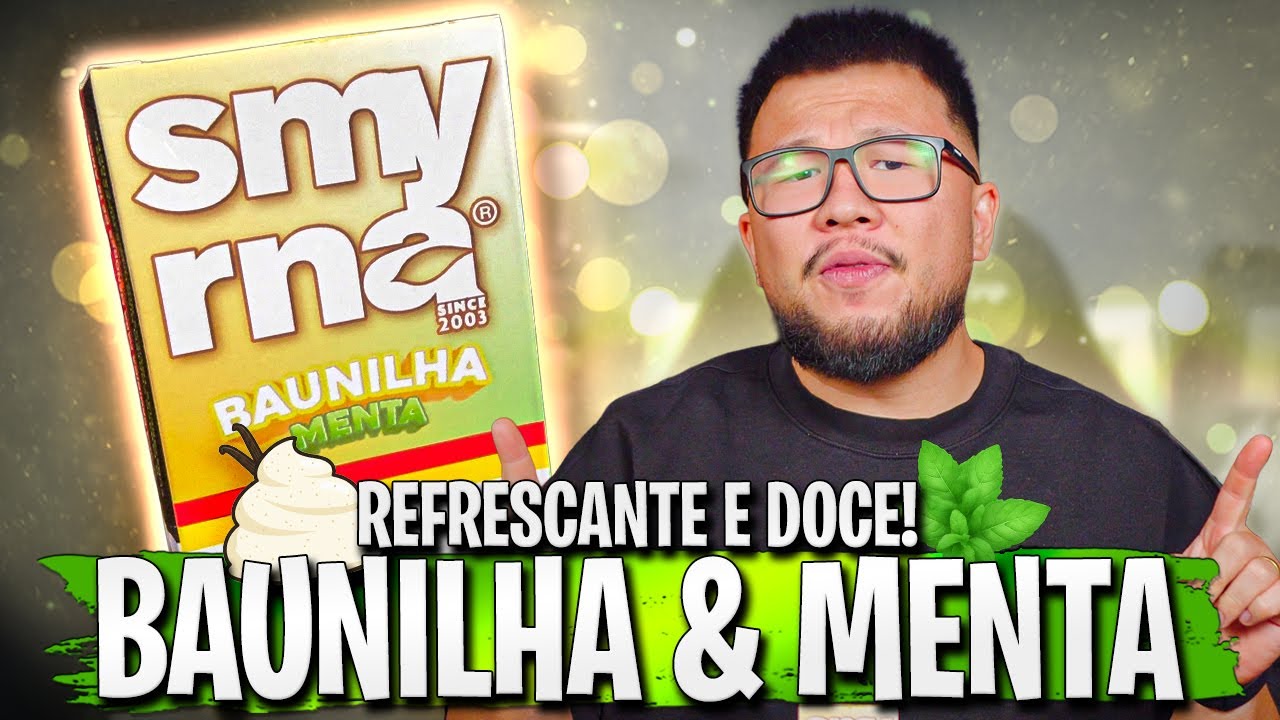 🔥 DEU MATCH? TESTEI O BAUNILHA + MENTA DA SMYRNA E O RESULTADO FOI CHOCANTE! 🍦