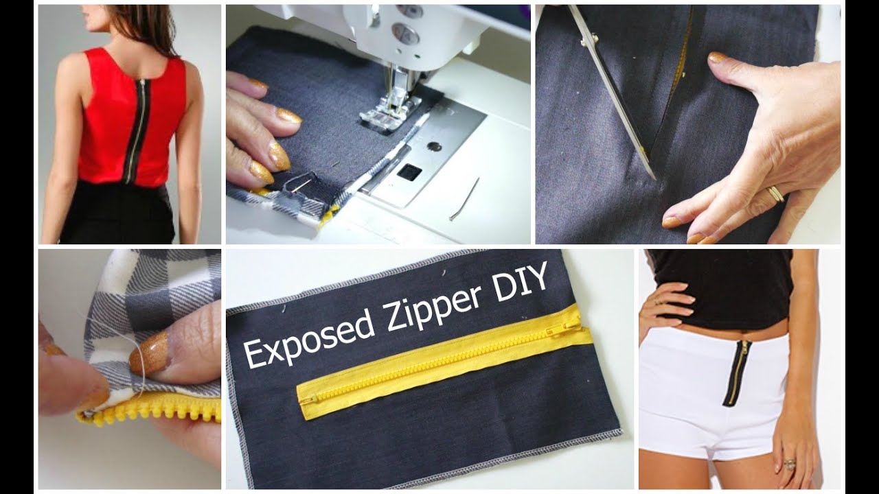Uncover Your Sewing Style with Exposed Zippers