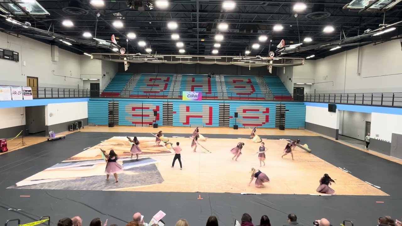 Galax Maroon Tide Winterguard @ CIPA Husky Classic 