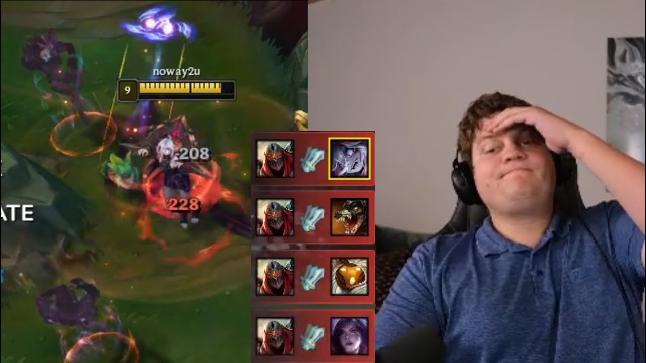 Noway4u Taşıyamadı Çünkü Karşısında Ben Vardım | EUW CHALLENGER ZED
