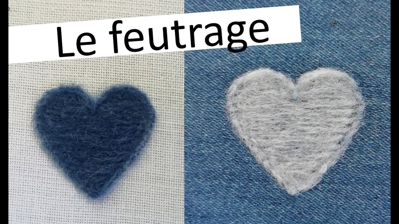 Le Feutrage broderie machine et réalisation sur logiciel Premier+2 Ultra