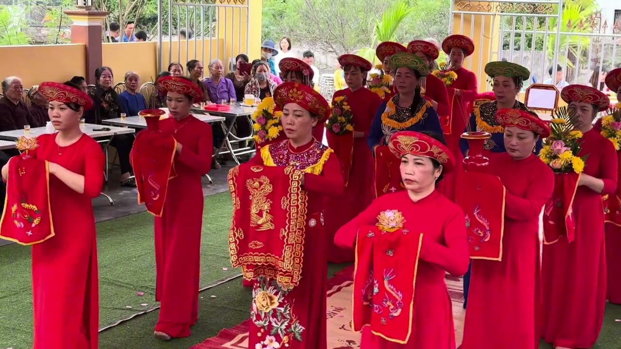 Lễ tế tổ họ Trần Văn - Xuân Phong, Giao Xuân, Giao Thuỷ, Nam Định