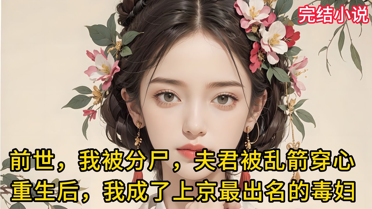 【一口氣看完 】前世我被剜目、毒喉，分尸而亡，夫君被乱箭穿心，父亲被流放而亡，重生后，我成了上京最出名的毒妇......