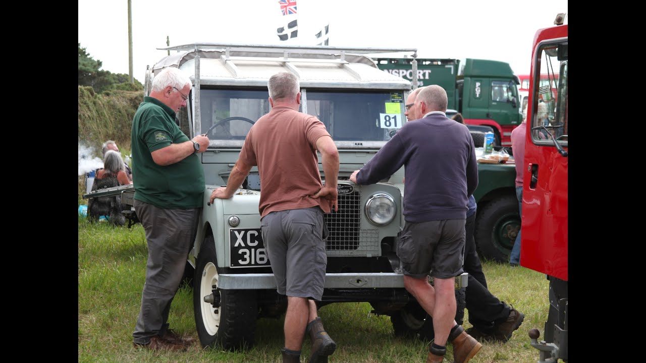 Classic Land Rovers @ St Buryan, Cornwall
