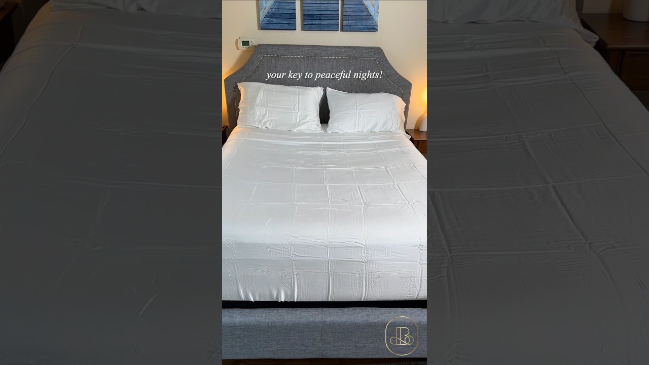 Sleep in Luxury: Ultra-Soft, Breathable Bamboo Bed Sheets Set 🌙✨