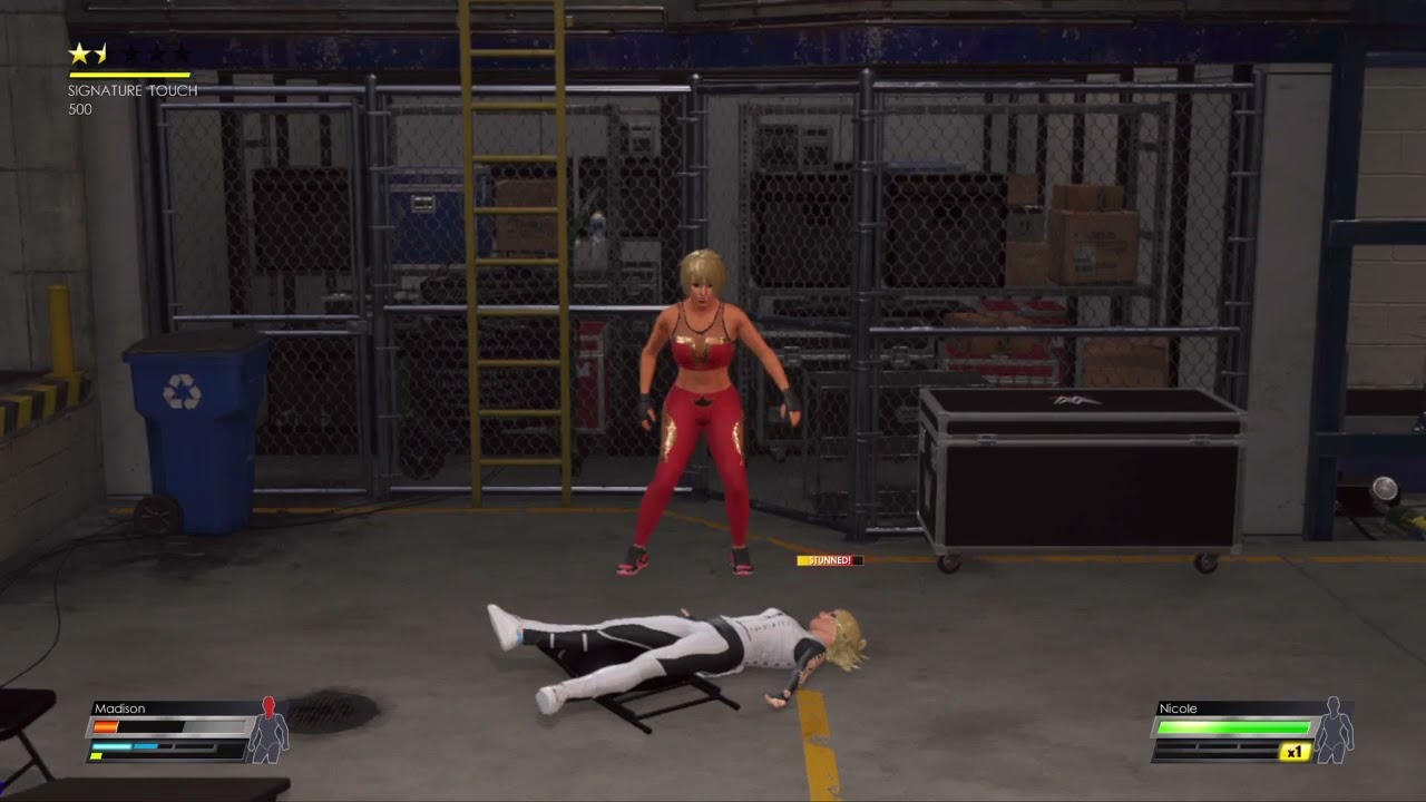 Nicole returns the favor