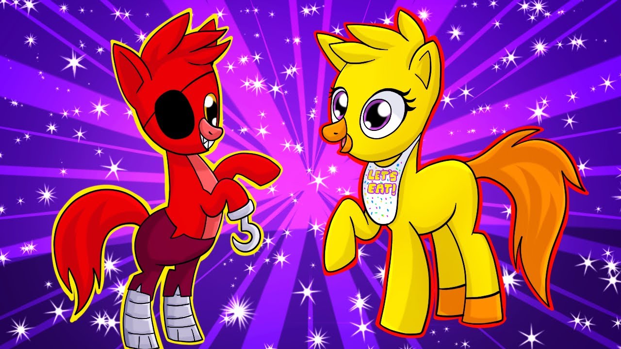 FNAF Animatronics Become My Little Pony! Minecraft Roleplay
