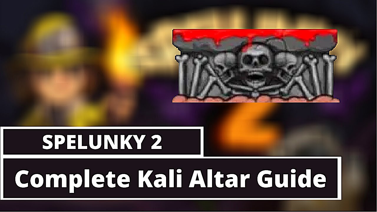 Полное руководство по жертвоприношению на алтаре Кали в Spelunky 2. Все очки жертвоприношения, на...