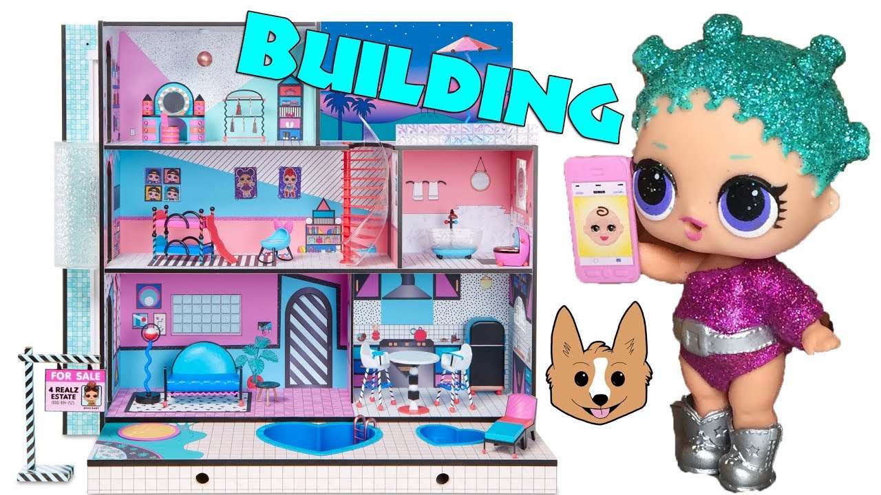L.O.L. Surprise House Unboxing Build