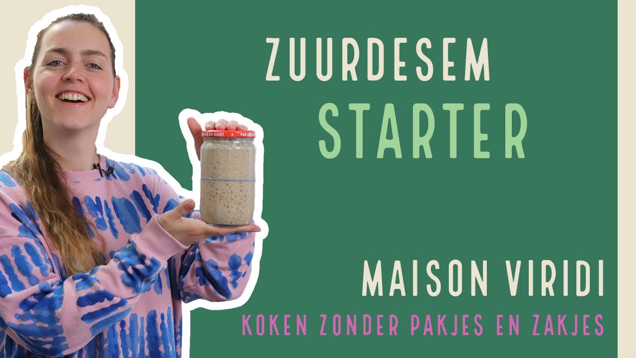 Stap voor stap zelf de ULTIEME ZUURDESEM STARTER maken!