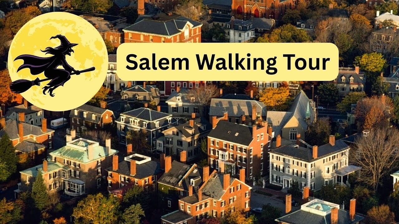 Exploring Salem, Massachusetts on Foot | Witch Trial Sites & Colonial History   | Shopping & More