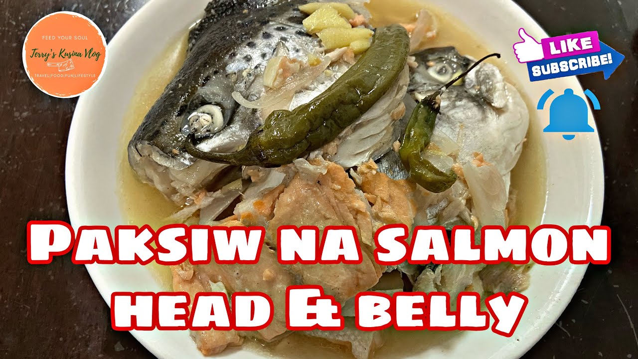 Paksiw Na Salmon Head & Belly #Paksiw #Salmon #FoodIsLife #FeedUrSoul TamsakLoveIsFree