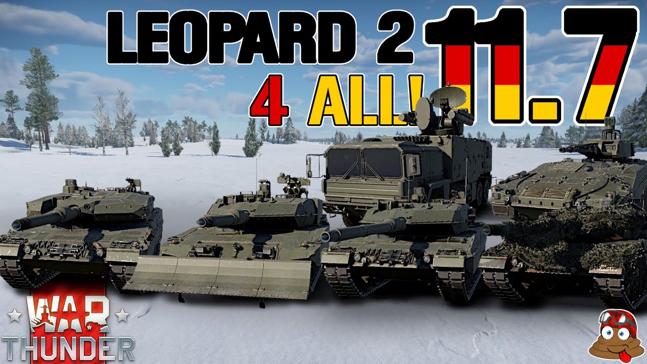 Brutales Leopard 2 Deck - mit PSO! - Deutschland 11.7 | War Thunder