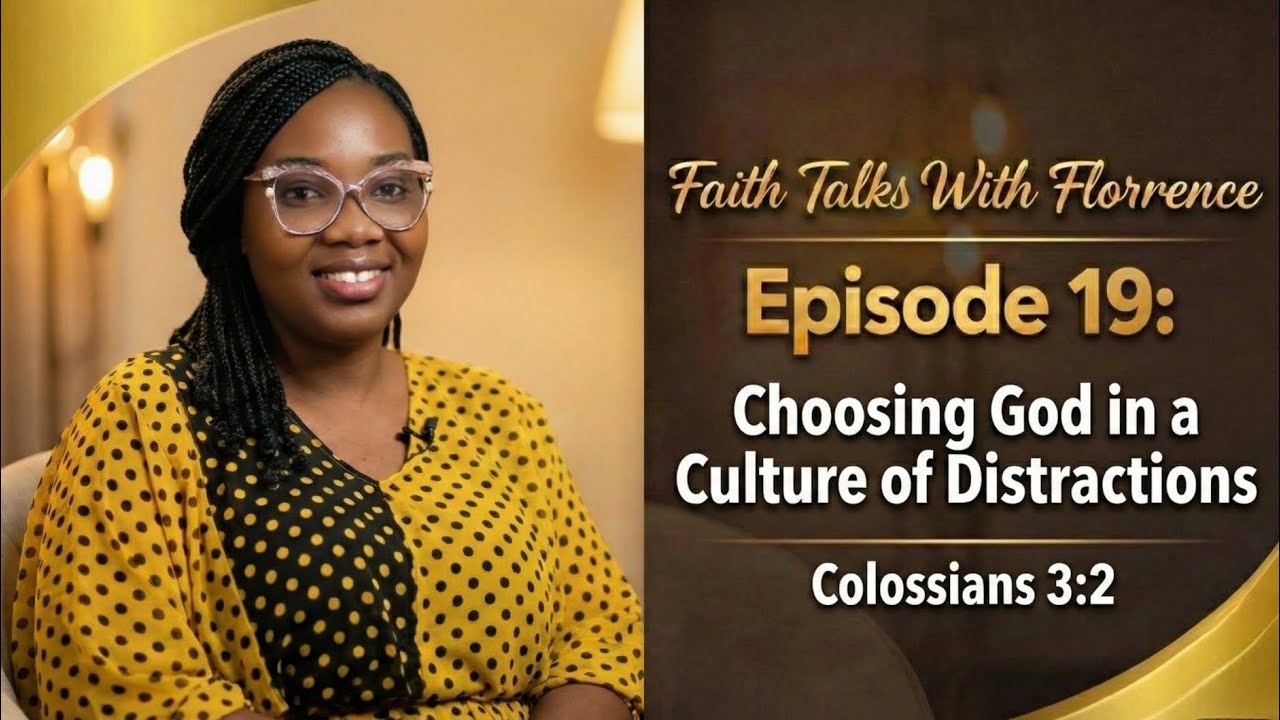 Choosing God in a Distracted World | Faith Talks With Florence | Colossians 3:2