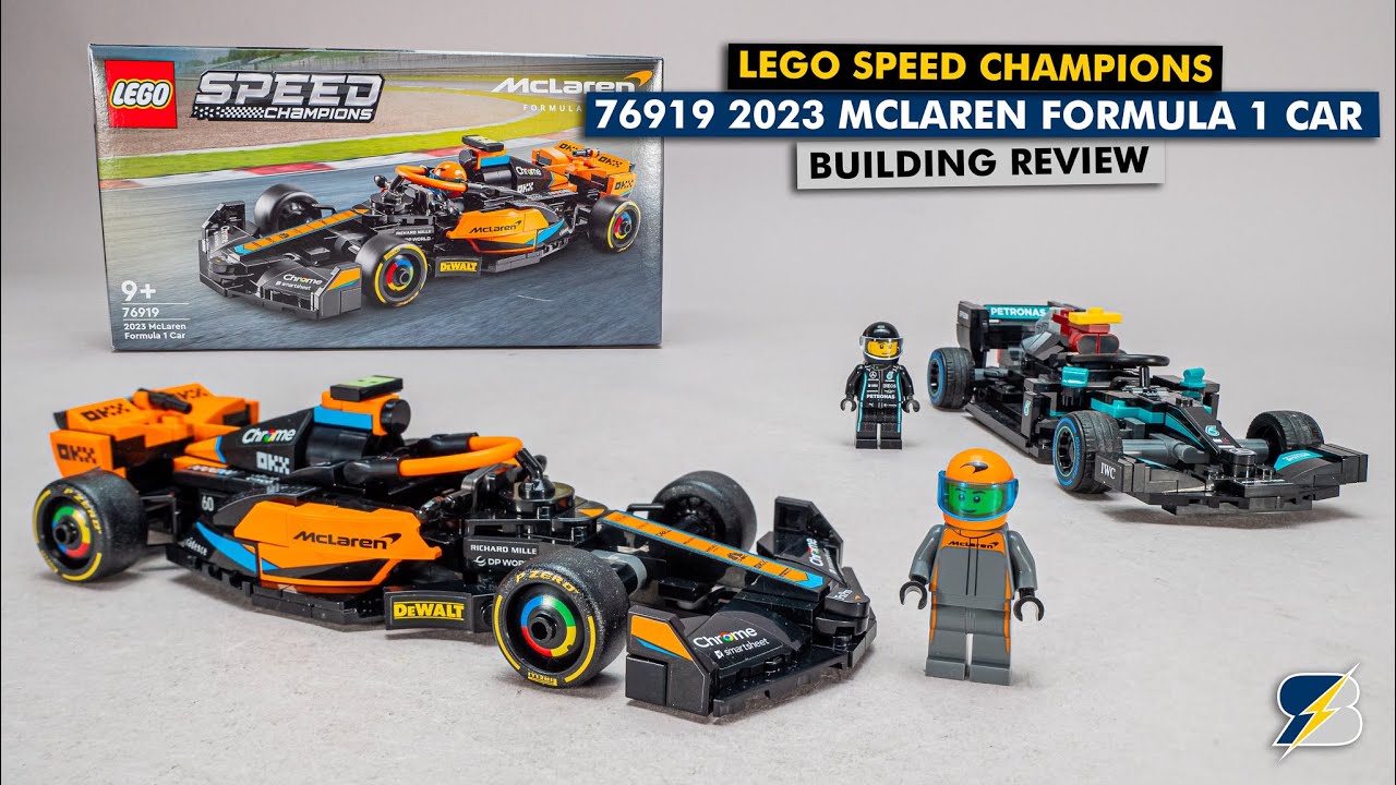 Подробный обзор и сравнение гоночного автомобиля Формулы-1 McLaren LEGO Speed ​​Champions 76919 (...