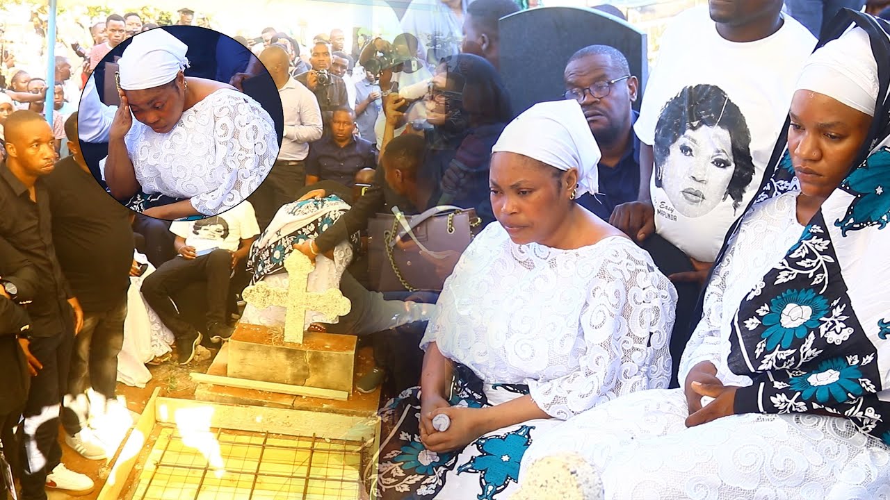 WATOTO WA GRACE MAPUNDA WALIVYO PAGAWA DK ZA MWISHO BAADA YA MAZISHI