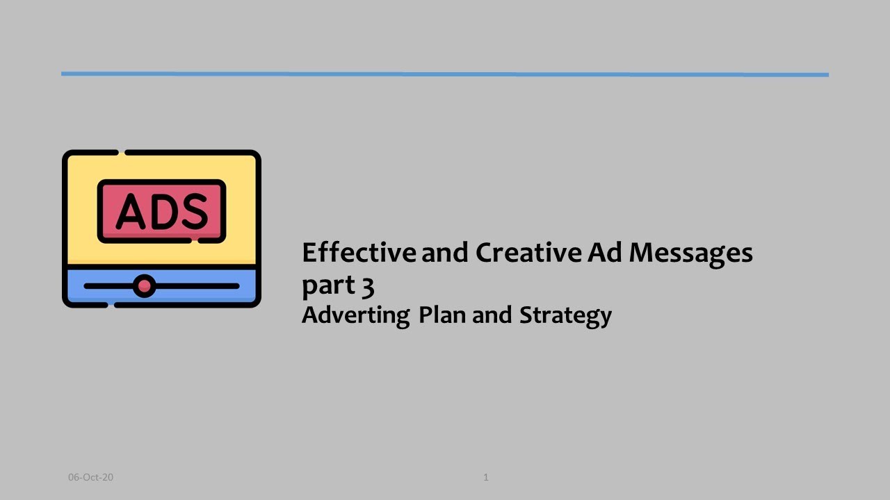 10.03 - Adverting Plan and Strategy