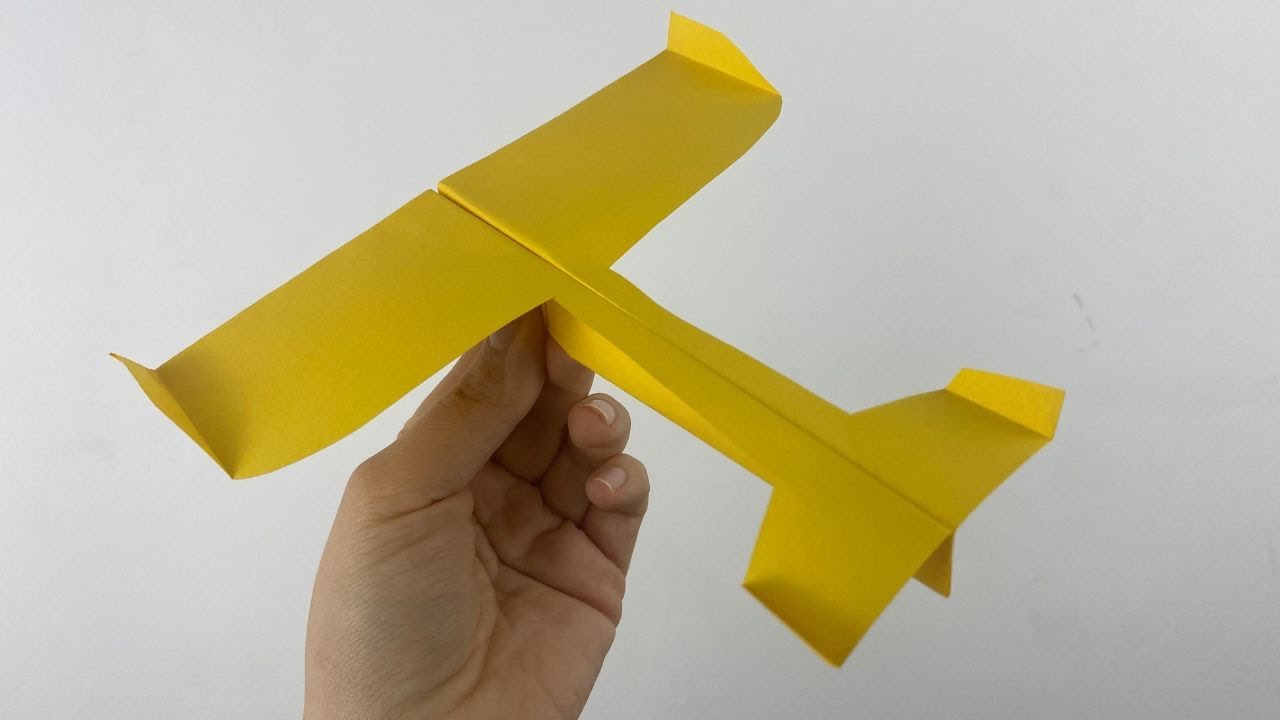 Avión de Papel Casero ✈️ | Diversión y Fácil para Niños y Adultos