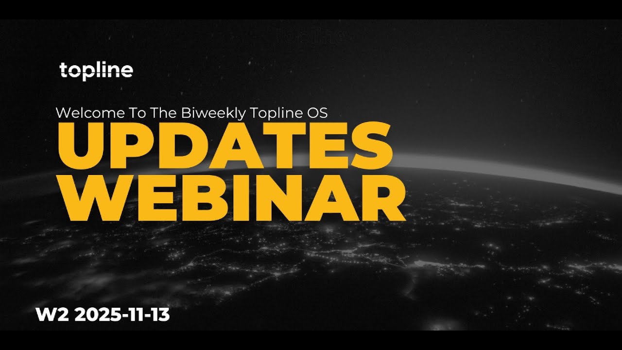 Biweekly Topline OS Updates Webinar: Topline OS Overview, Dashboards, Brand Board, Reputation