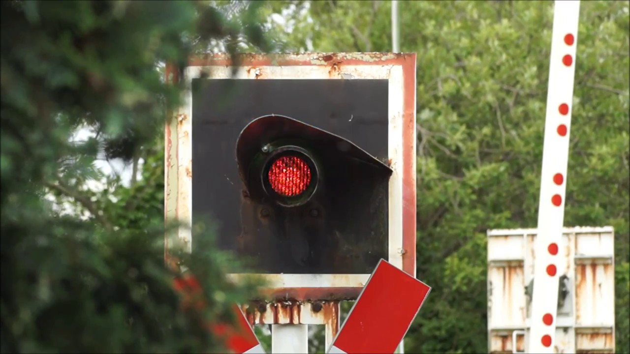 [Quadratische Blinker] Bahnübergang Heidelberg 