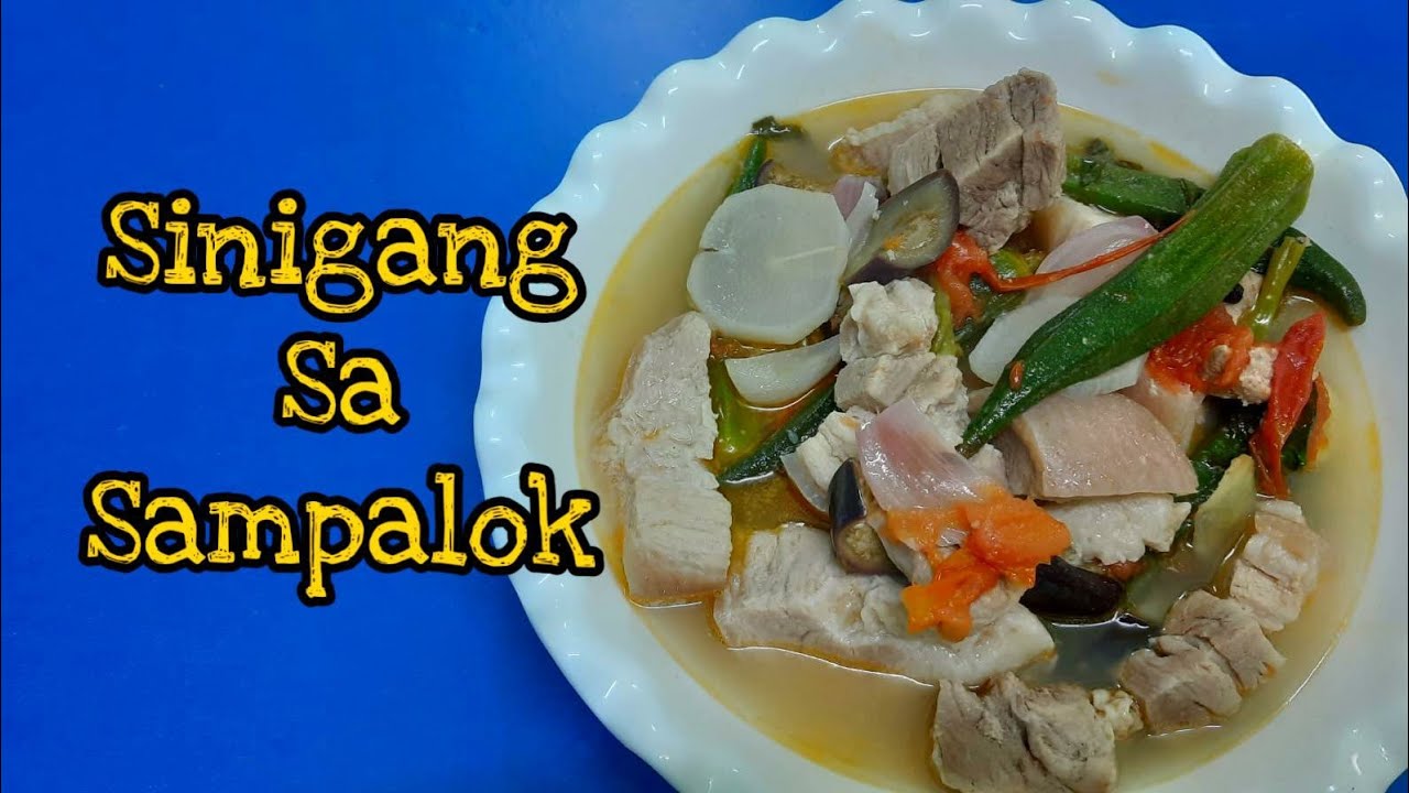 PORK SINIGANG SA SAMPALOK || MAASIM NA SINIGANG SA KUSINA NI JUNIOR..