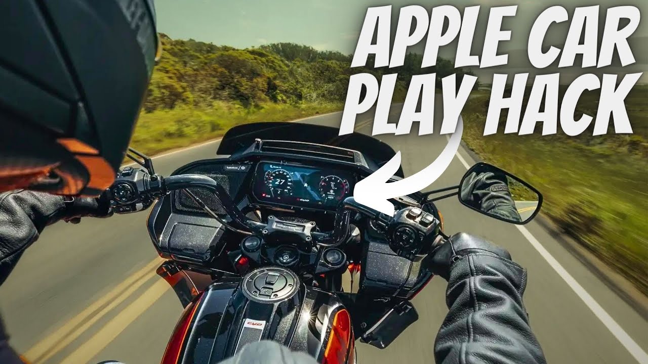 Apple car play hack for 2024 Road glide, Street glide
