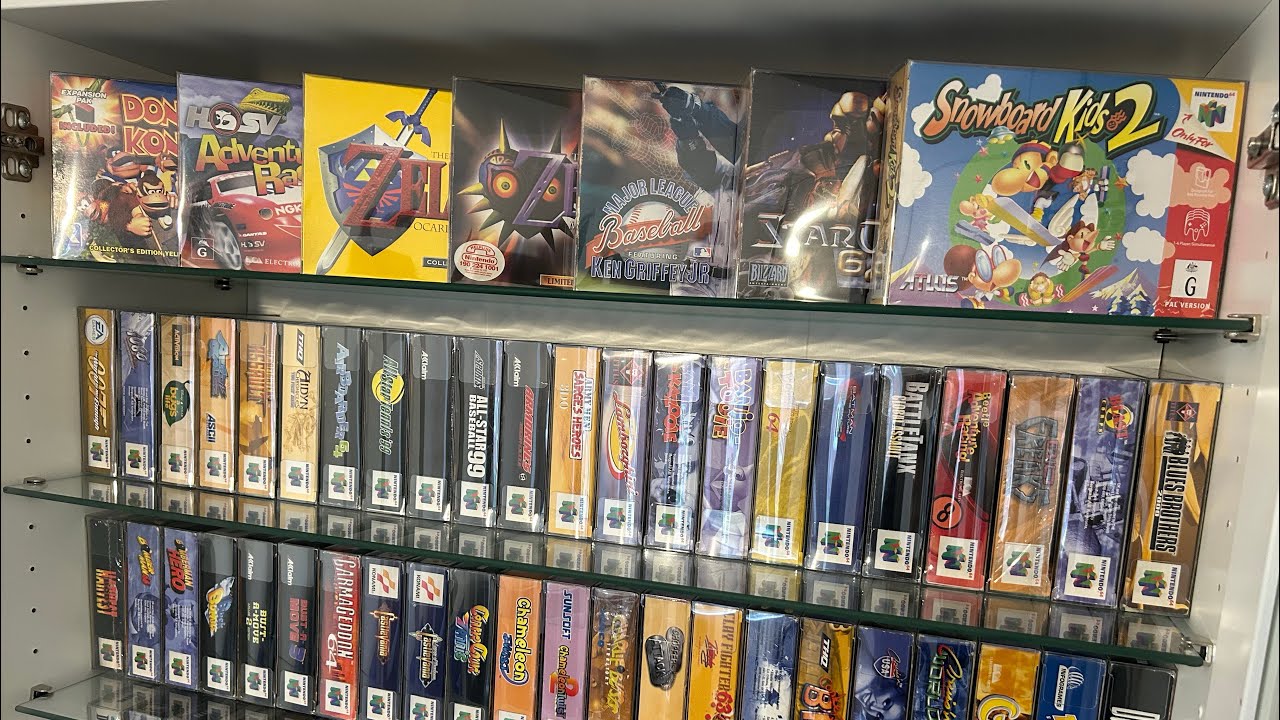 Full PAL N64 Game Collection CIB…AGAIN