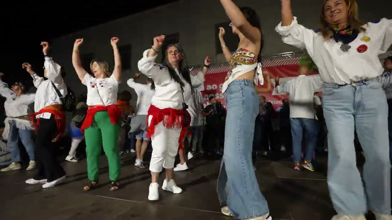 RUSGA SAMPRIZ, NA NOITE DE RUSGA, ROMARIA DE SÃO BARTOLOMEU EM PONTE DA BARCA.