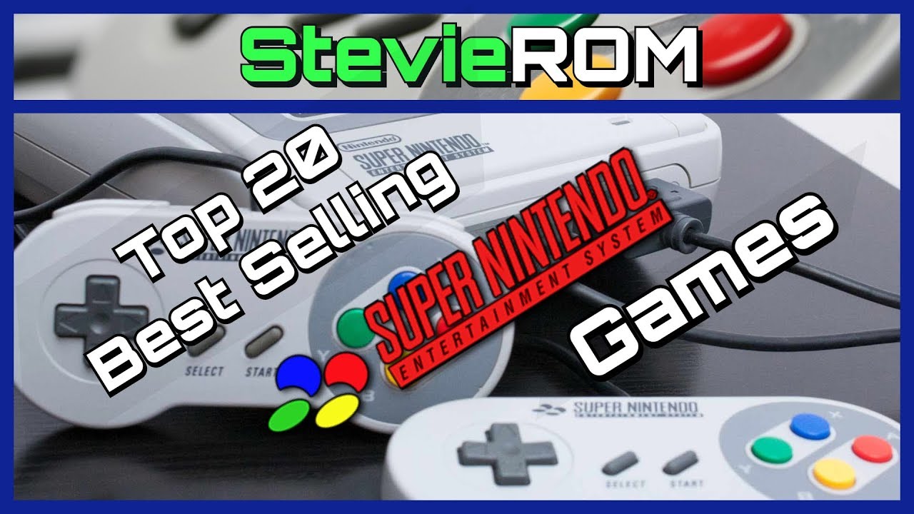 Top 20 Best Selling SNES Games of All Time