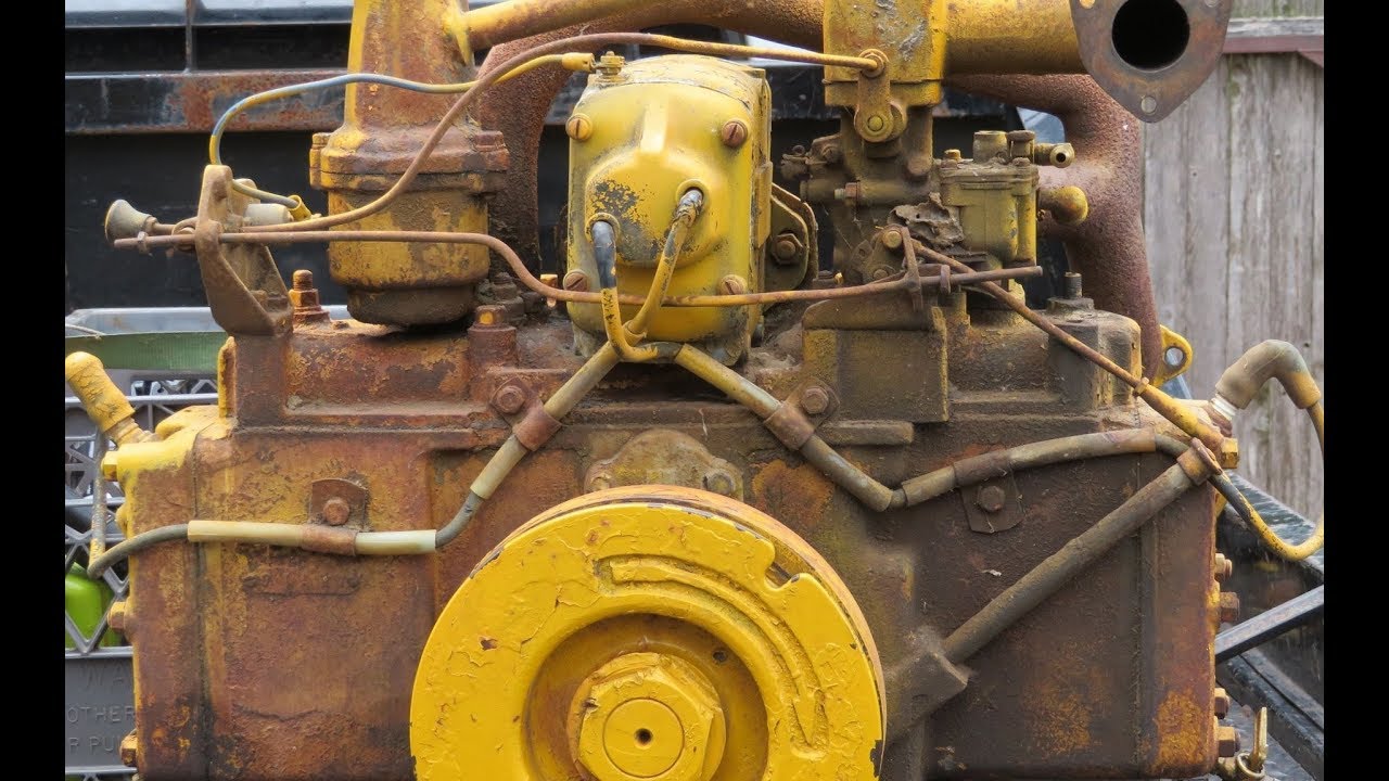 1941 Caterpillar D2 5J Rebuild Part 3 Pony Motor Removal, Discoveries & Manifold Repair