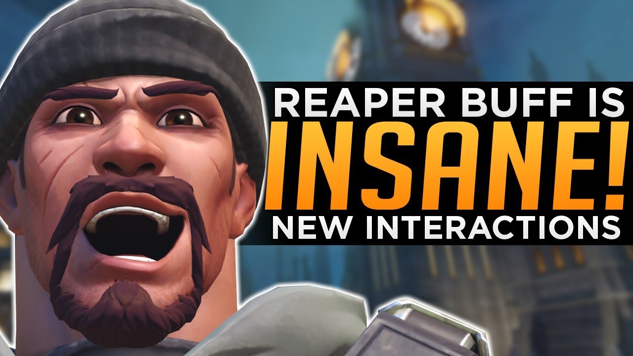 Overwatch: Reaper is INSANE! - New Buff Interactions!