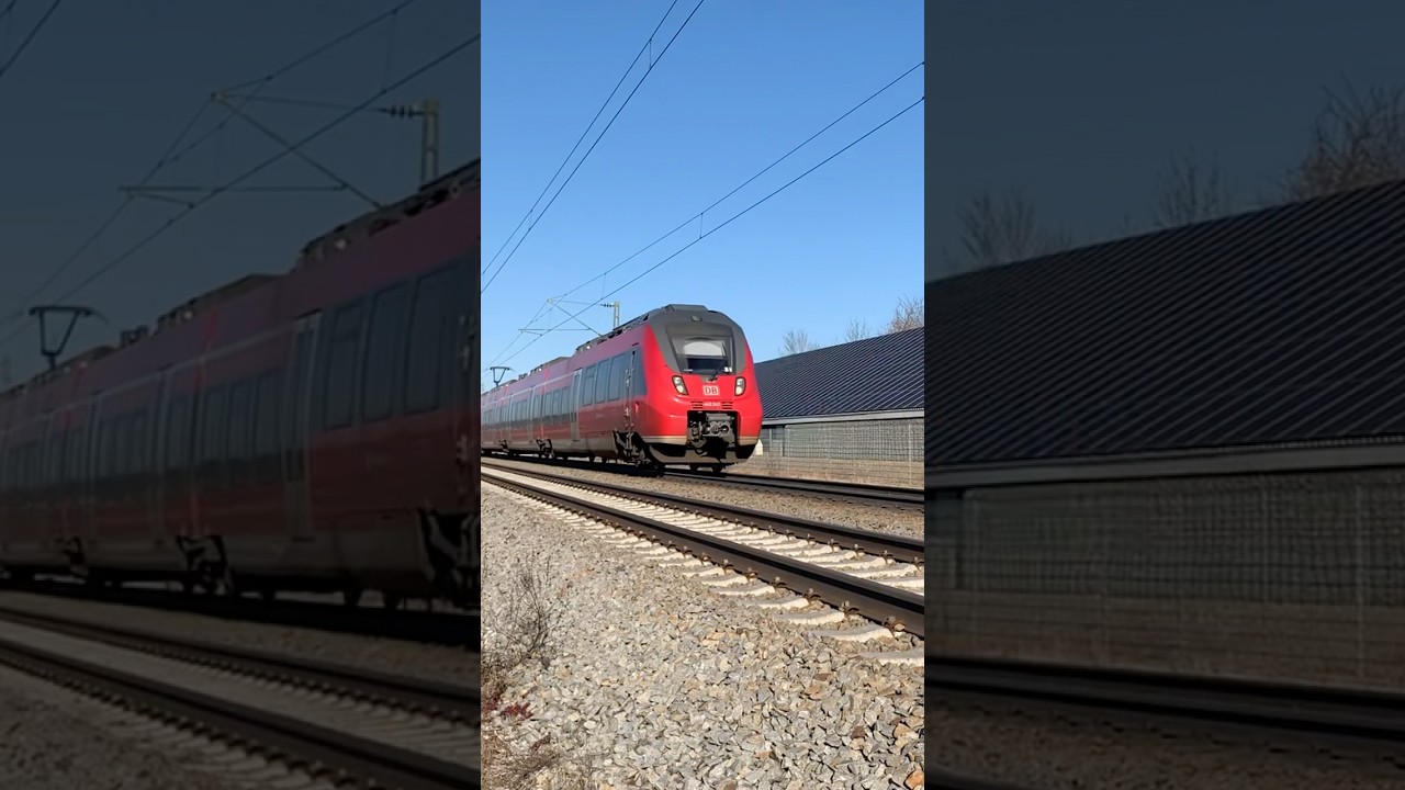 DB Hamster als S1 auf dem Weg nach Bamberg #dbregio #br442