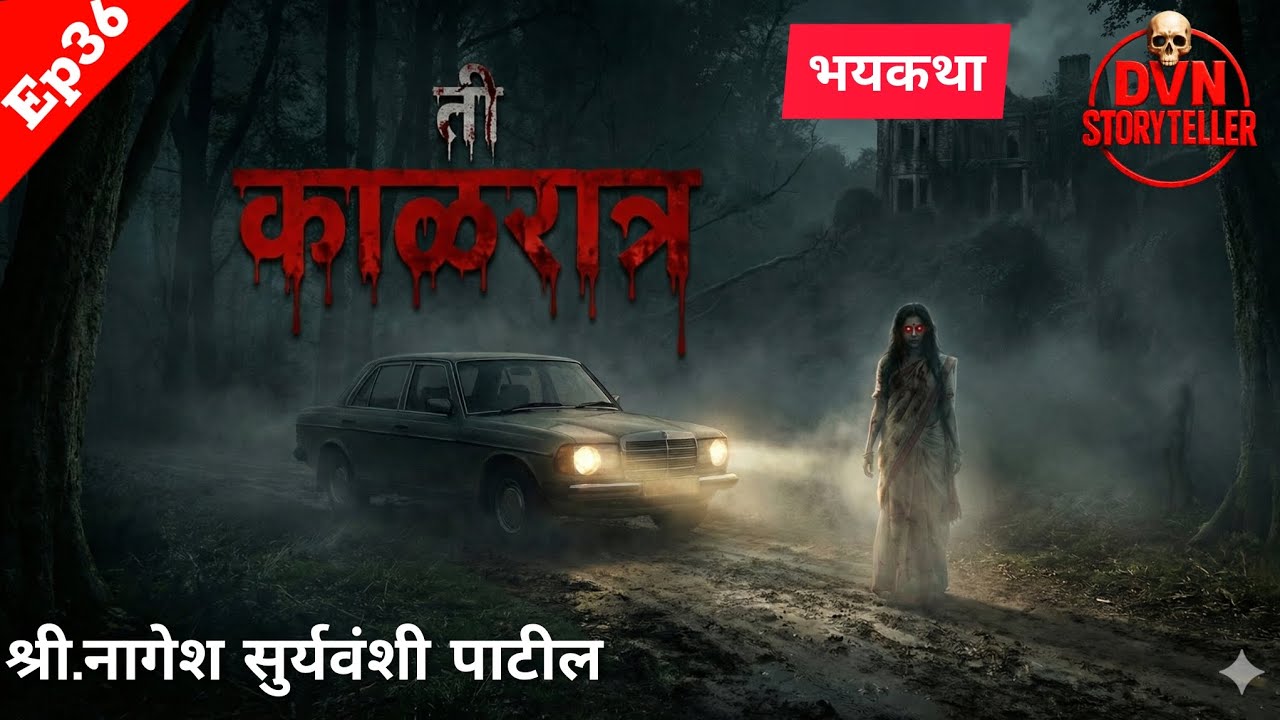 Ep36।ती काळरात्र।मराठीभयकथा।श्री.नागेश सुर्यवंसी पाटील #audiobook #storyteller #storytime #horror 