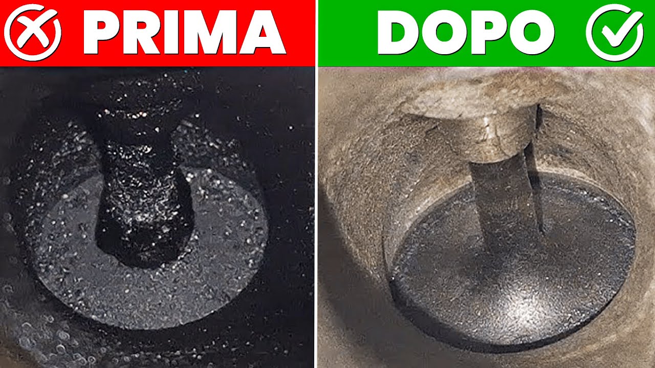 Valvole di aspirazione SUPER pulite con questo semplice TRUCCO