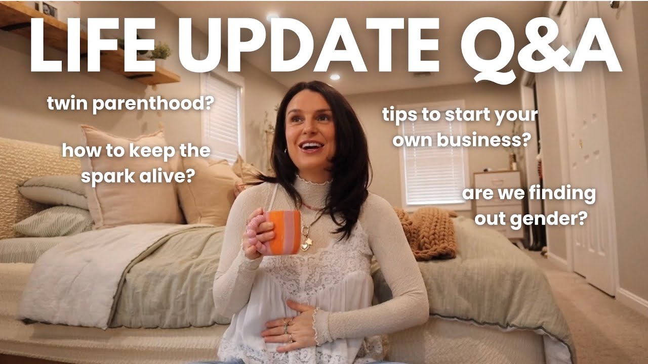 Q&A | pregnancy, twin motherhood, being a business owner, finding balance?
